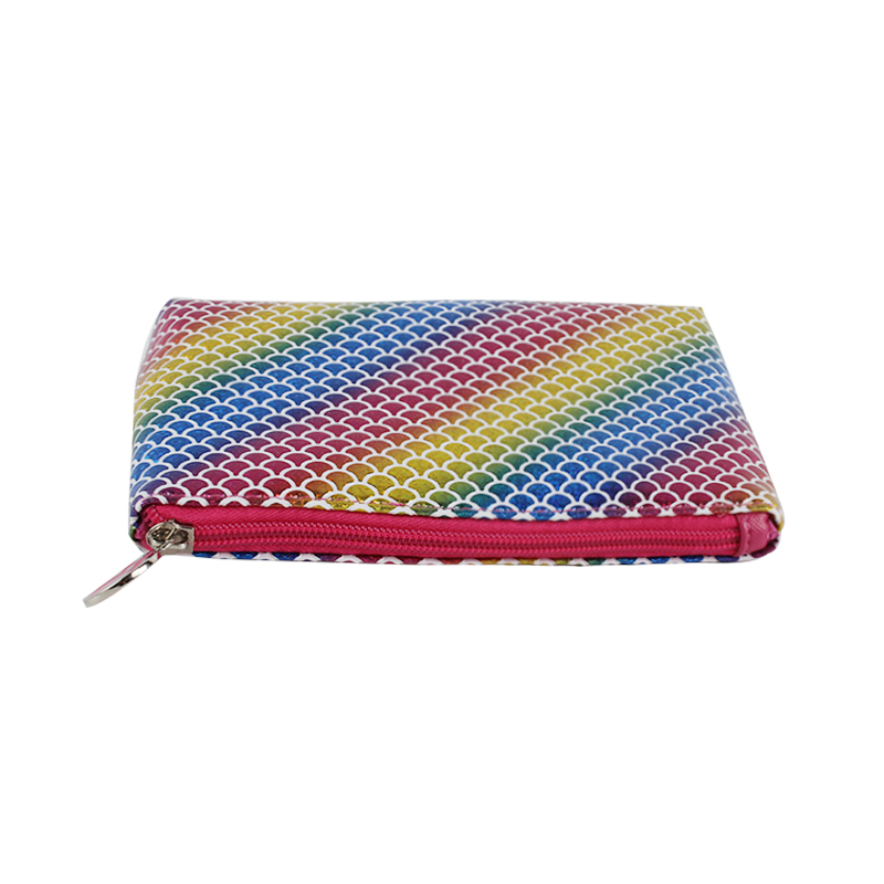 2020 Best Selling Colorful PU With Transparency PVC Cosmetic Bags Fashion Makeup Po