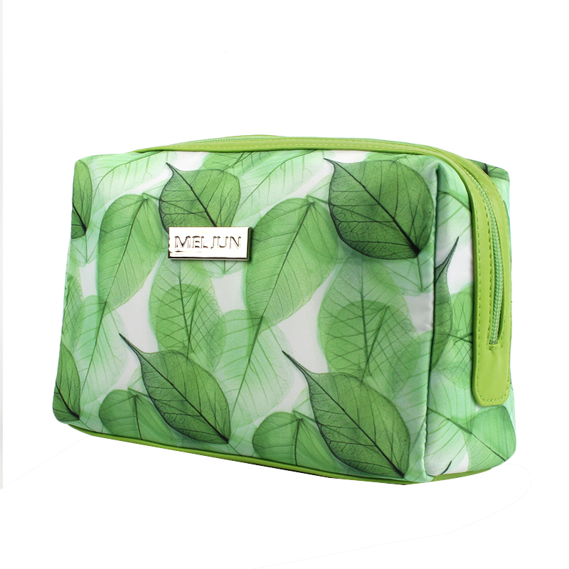 Custom Logo Polyester Makeup Brush Packing BEautiful Beauty Bag Basics Cosmetic Bag for Ladies