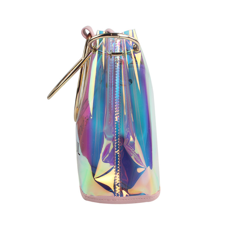 2020 Luxury handbags for women waterproof Holographic PVC tote Bags