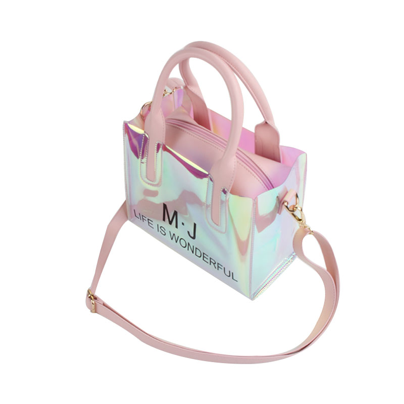 2020 New Arrivals Designers Handbags Holographic PVC Tote Bag