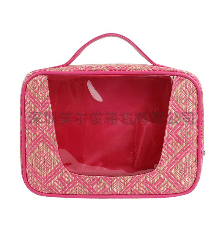 2020 New Fashion Women Straw Makeup Bag For Travel