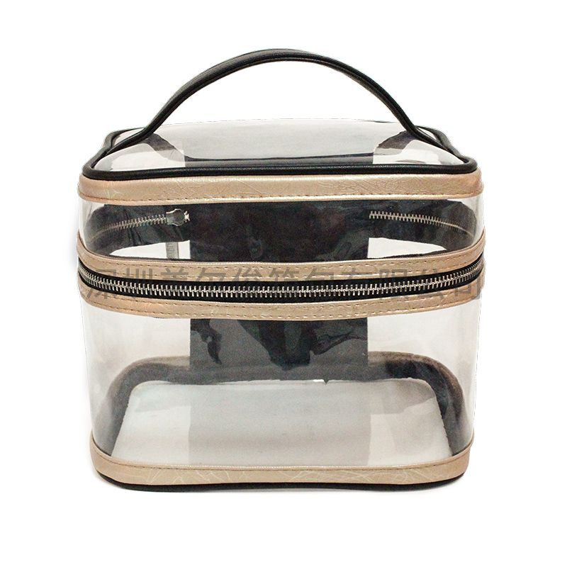2020 Value - value cosmetic bag 4 - piece set Waterproof PVC Women Travel Makeup Cases Small Bag insert 