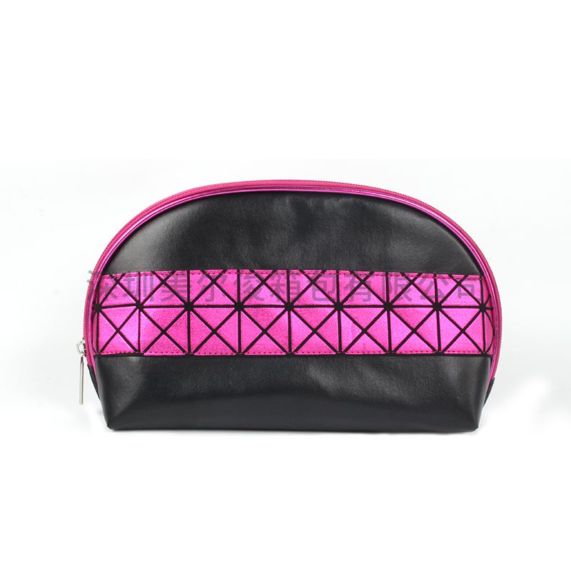 Fashion Scalloped Design Small Essential oil Case High Quality handtailor Technology Women Travel Makeup Bags & Case 