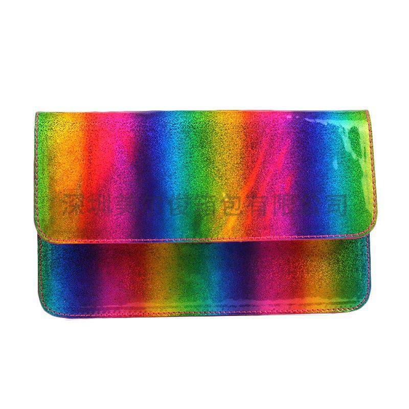 2020 New Trend GIrl Makeup Bags Iridescence Design Small Mobile Phone Bag High Quality Hasp Cosmetic Pouches